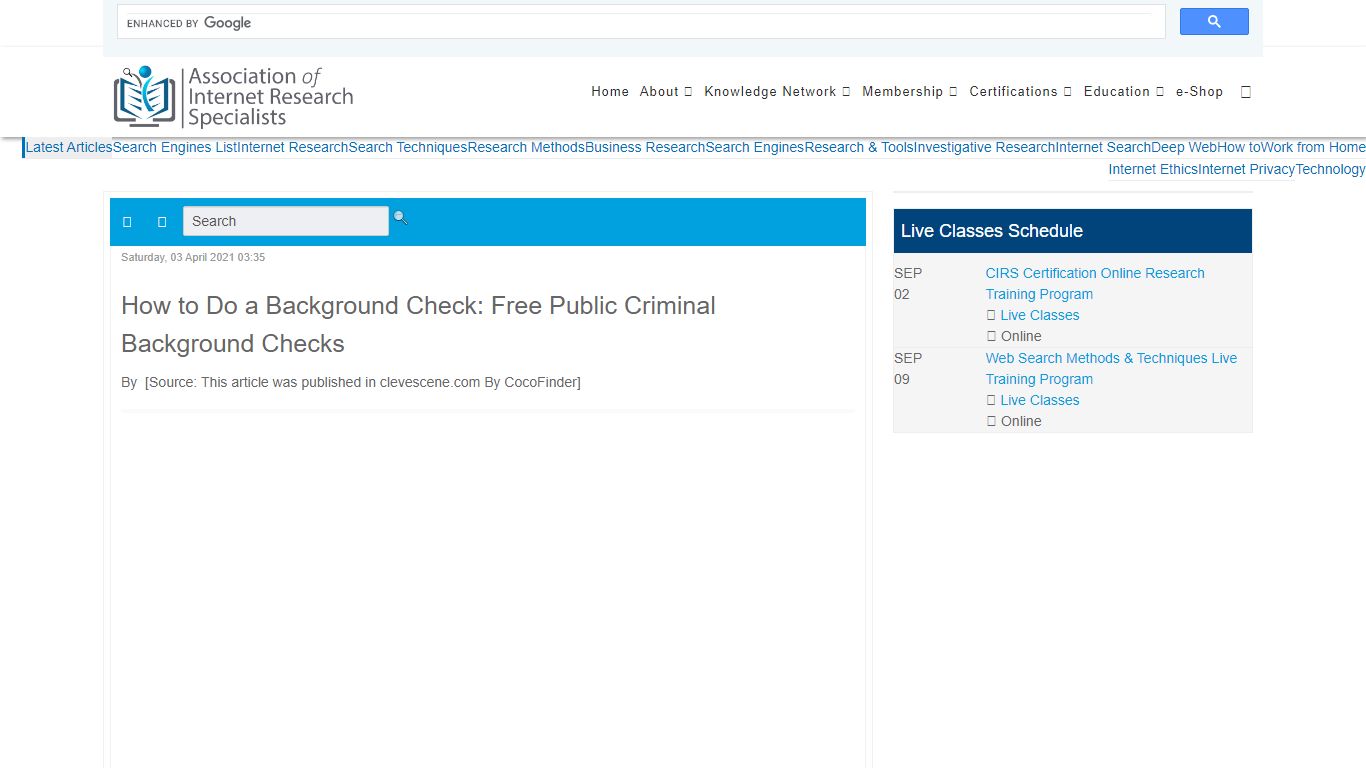 How to Do a Background Check: Free Public Criminal Background Checks ...